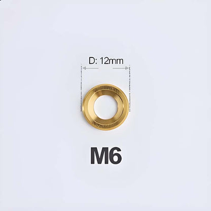M6 Magura MT4/5/7/8 Bike Titanium Caliper Fixing Washers