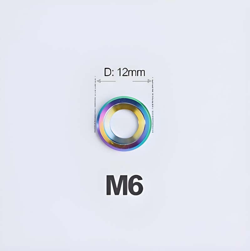 M6 Magura MT4/5/7/8 Bike Titanium Caliper Fixing Washers