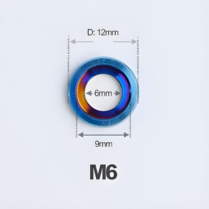 M6 Titanium Disc Brake Caliper Washer for Road & MTB