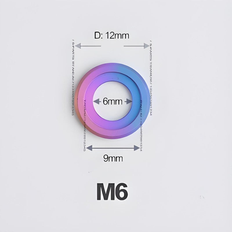 M6 Titanium Disc Brake Caliper Washer for Road & MTB