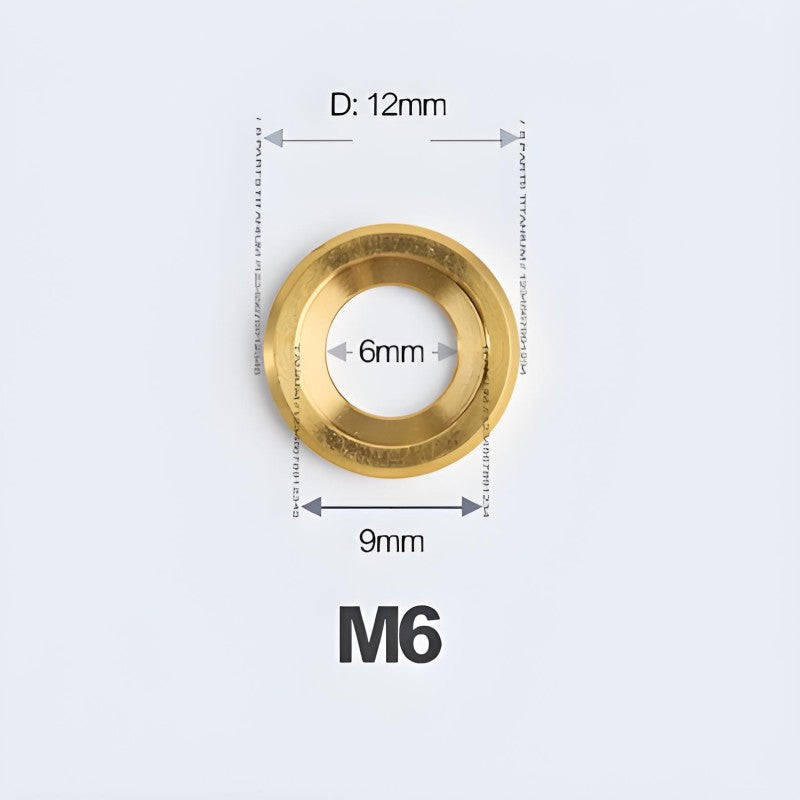 M6 Titanium Disc Brake Caliper Washer for Road & MTB