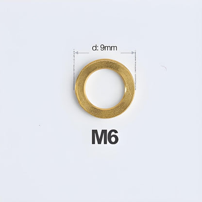 M3/M4/M5/M6 Titanium Flat Washers for Road and Mountain Bikes