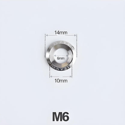 M4-M12 Titanium Washers for Motorcycle & Electric Scooters