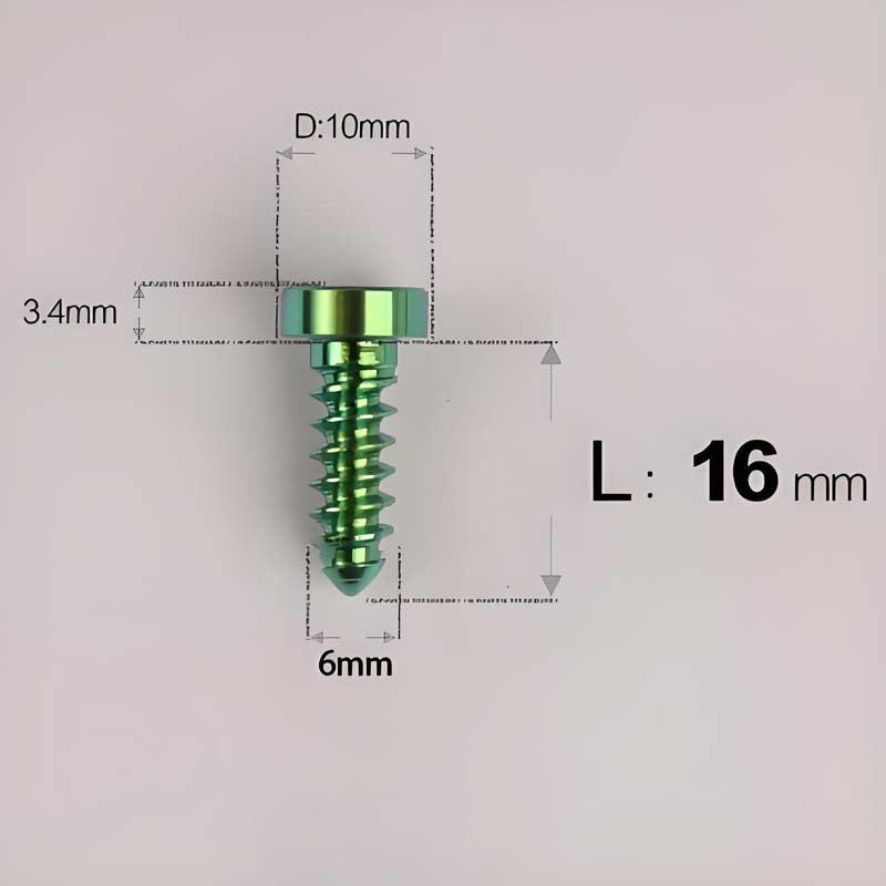 M6 X 16 - 30mm Titanium Screws For E-bike & Motorcycle Body Panels - HD10