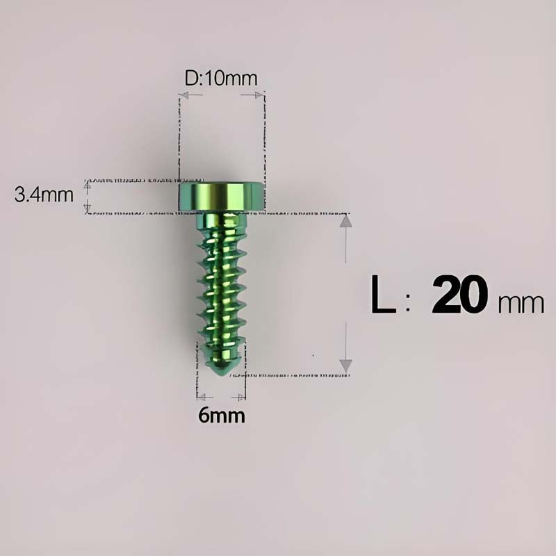 M6 X 16 - 30mm Titanium Screws For E-bike & Motorcycle Body Panels - HD10