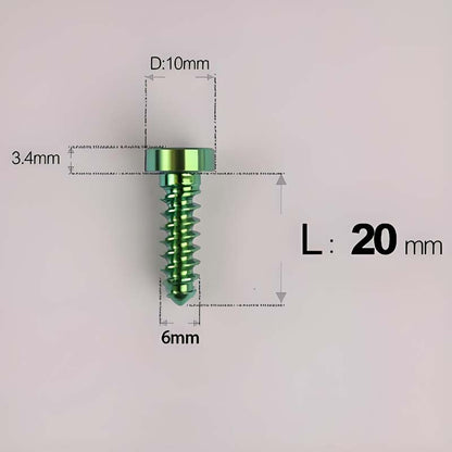 M6 X 16 - 30mm Titanium Screws For E-bike & Motorcycle Body Panels - HD10