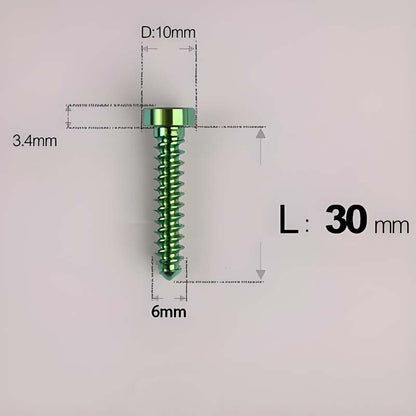 M6 X 16 - 30mm Titanium Screws For E-bike & Motorcycle Body Panels - HD10