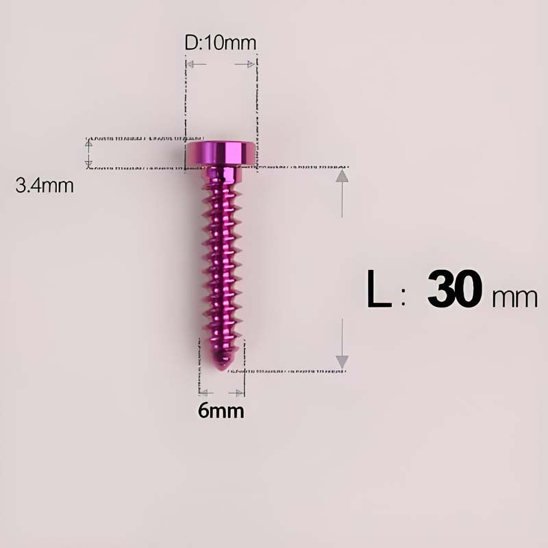 M6 X 16 - 30mm Titanium Screws For E-bike & Motorcycle Body Panels - HD10