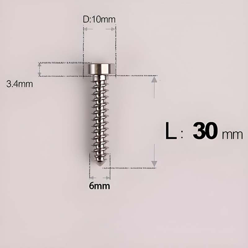 M6 X 16 - 30mm Titanium Screws For E-bike & Motorcycle Body Panels - HD10