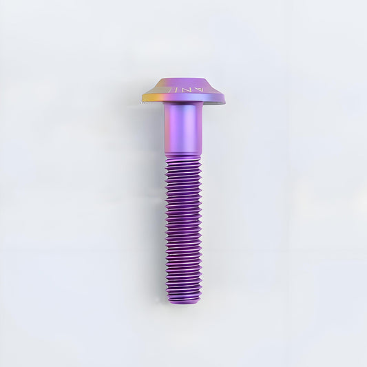 M6 X 35/40/45MM D15 Button Head Titanium Bolts For Electric Motorcycle