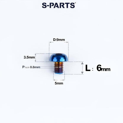 FRANDO 130S Grade 5 Titanium Master Cylinder Bolts & Accessories