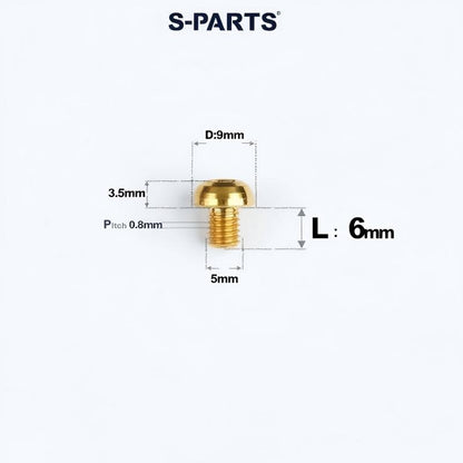 FRANDO 130S Grade 5 Titanium Master Cylinder Bolts & Accessories