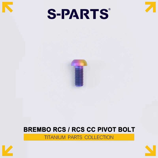 M6x10 Titanium Pivot Bolt for Brembo RCS & RCS Corsa Corta Brake Master Cylinder Lever Hardware Upgrade