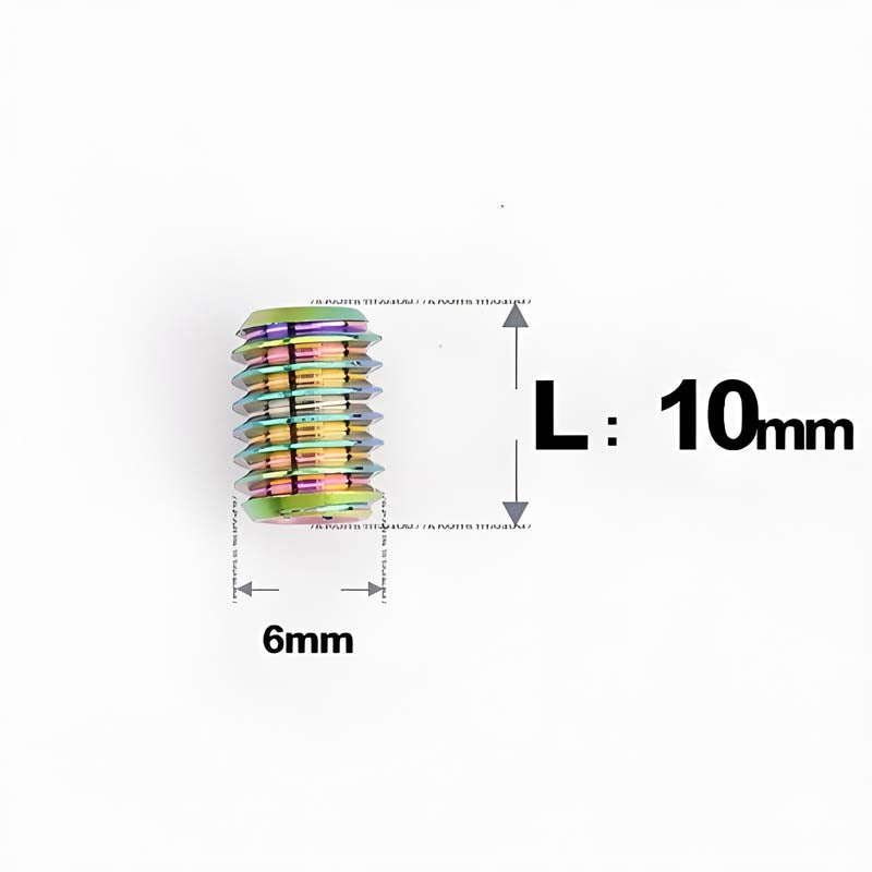 M6x8-16mm Titanium Cup Point Set Screws Torx Head Grub Screws