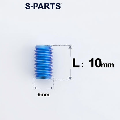 M6x8-16mm Titanium Cup Point Set Screws Torx Head Grub Screws