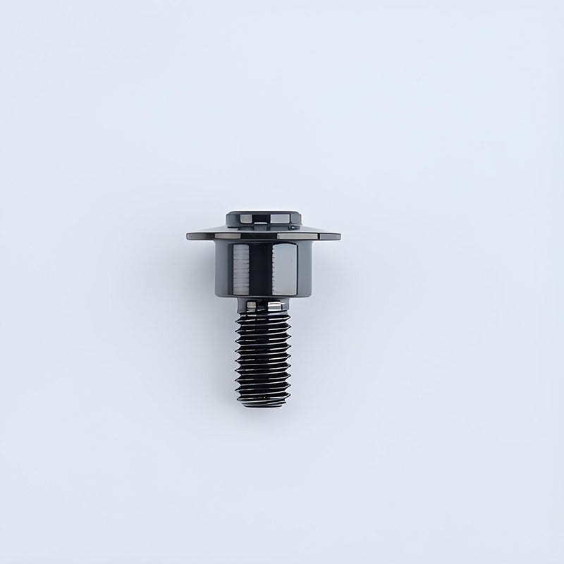 M6x11-45mm Titanium Shoulder Bolts for Motorcycle -  Black