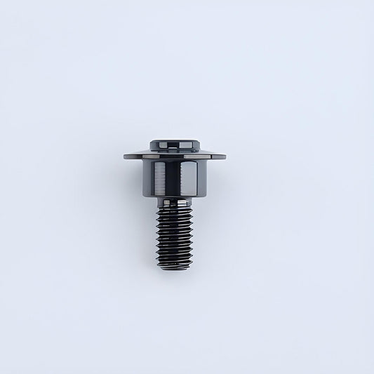 M6x11-45mm Titanium Shoulder Bolts for Motorcycle -  Black
