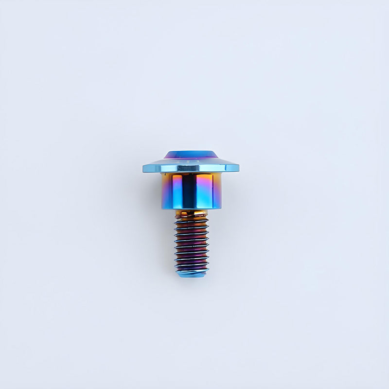 M6x11-45mm Titanium Shoulder Bolts for Motorcycle -  Blue