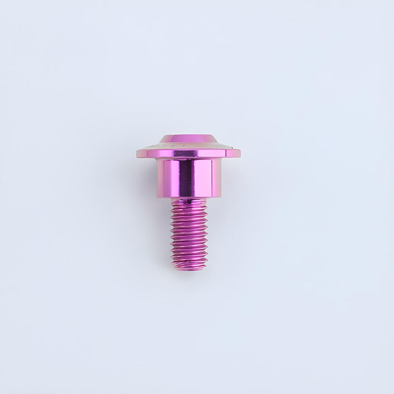 M6x11-45mm Titanium Shoulder Bolts for Motorcycle -  Purple
