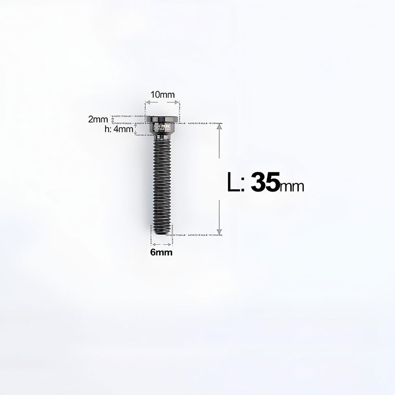 M6x33/35mm Titanium Saddle Clam Bolts for TREK Seatpost