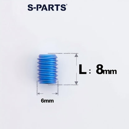 M6x8-16mm Titanium Cup Point Set Screws Torx Head Grub Screws