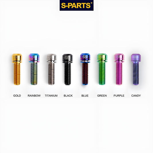 M7x18/20mm Titanium Handlebar Stem Bolts and Washers for Birdy and Brompton