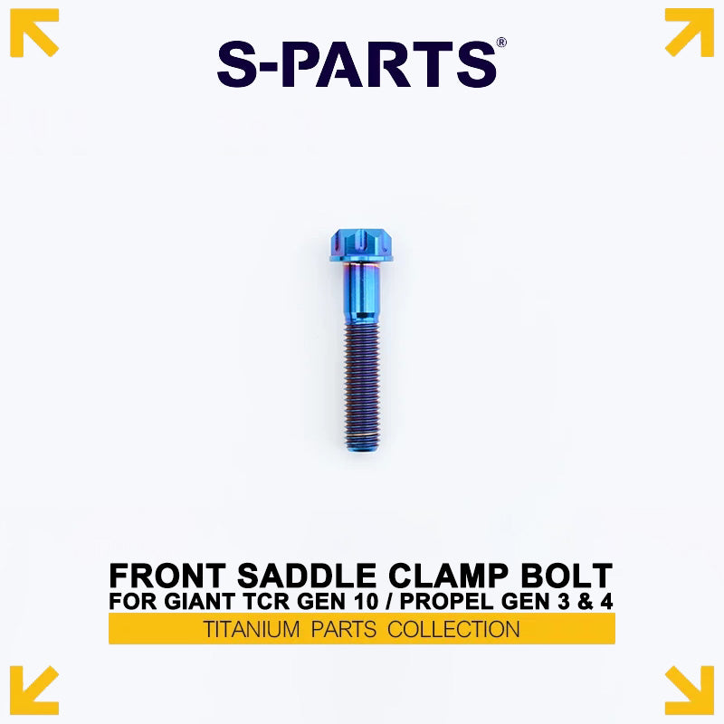 M7×35mm Titanium Front Saddle Clamp Bolt for Giant TCR Gen 10 / Propel Gen 3 & 4