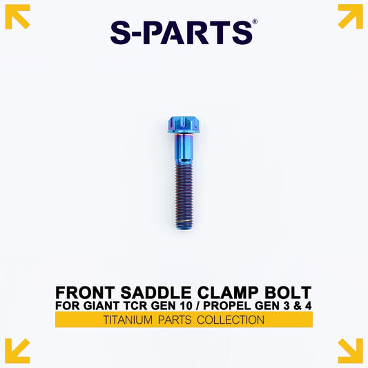 M7×35mm Titanium Front Saddle Clamp Bolt for Giant TCR Gen 10 / Propel Gen 3 & 4