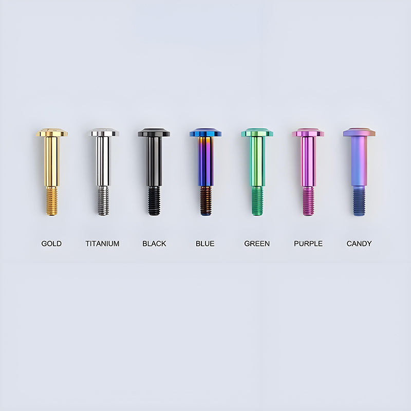 M8 Titanium Shock Pivot Bolt and Washer Set for Ninebot Electric Scooter