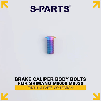 M8 × 17 Titanium Brake Caliper Body Bolts for Shimano XTR M9000 M9020