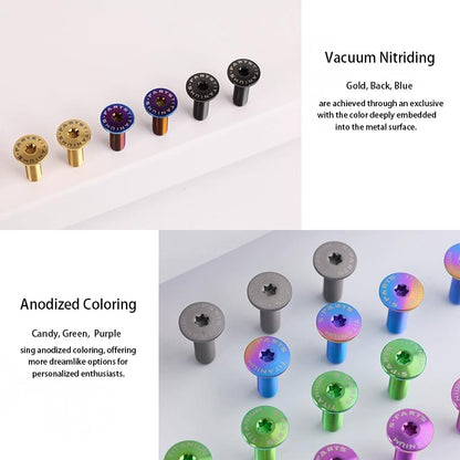 M8*27mm Titanium Front Disc Brake Bolts for BMW GS1200/1250 (Upgrade Parts)