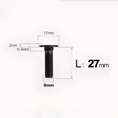 M8*27mm Titanium Front Disc Brake Bolts for BMW GS1200/1250 (Upgrade Parts)