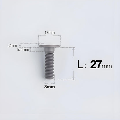M8*27mm Titanium Front Disc Brake Bolts for BMW GS1200/1250 (Upgrade Parts)