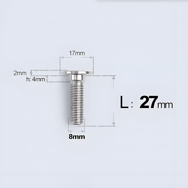 M8*27mm Titanium Front Disc Brake Bolts for BMW GS1200/1250 (Upgrade Parts)