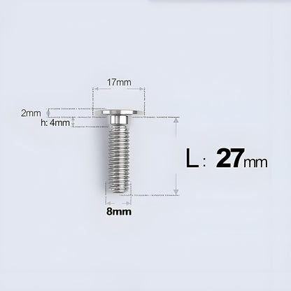 M8*27mm Titanium Front Disc Brake Bolts for BMW GS1200/1250 (Upgrade Parts)