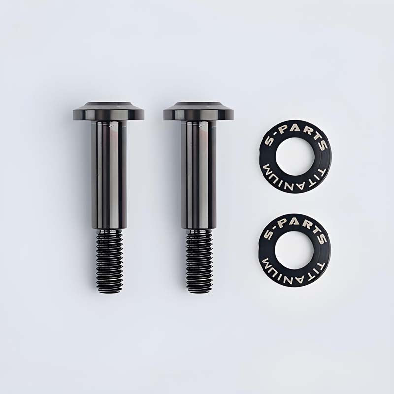 M8 Titanium Shock Pivot Bolt and Washer Set for Ninebot Electric Scooter