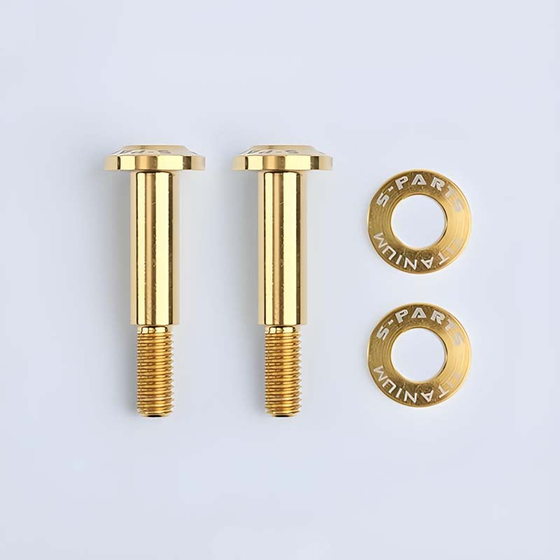 M8 Titanium Shock Pivot Bolt and Washer Set for Ninebot Electric Scooter