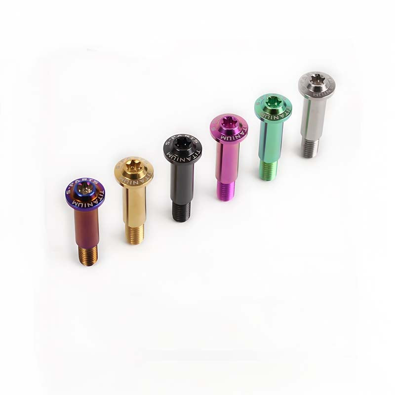 M8 Titanium Shock Pivot Bolt and Washer Set for Ninebot Electric Scooter