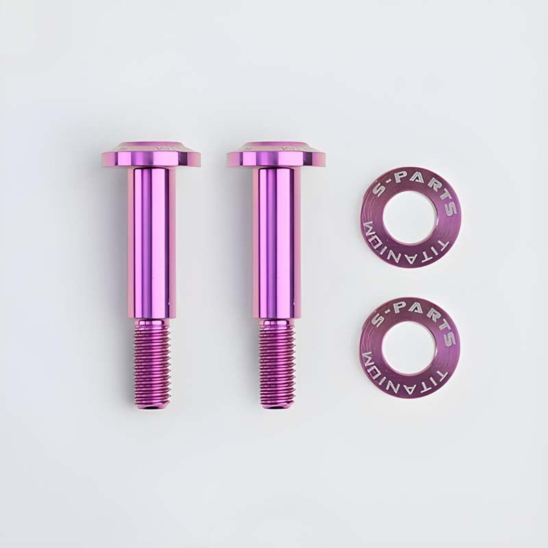 M8 Titanium Shock Pivot Bolt and Washer Set for Ninebot Electric Scooter