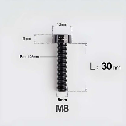 M8x20-45mm Titanium Anti-Theft Crab-Fixing Bolt for Brembo 40mm