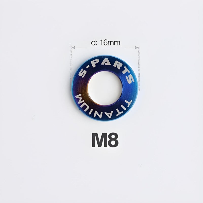 M6-M14 Titanium Washers for Motorcycle & Electric Scooters