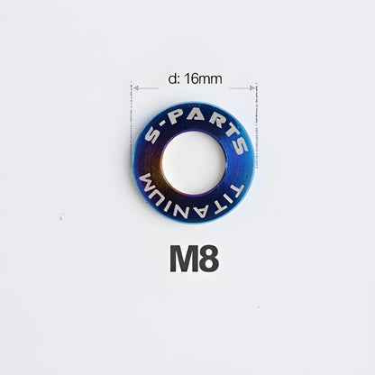 M6-M14 Titanium Washers for Motorcycle & Electric Scooters