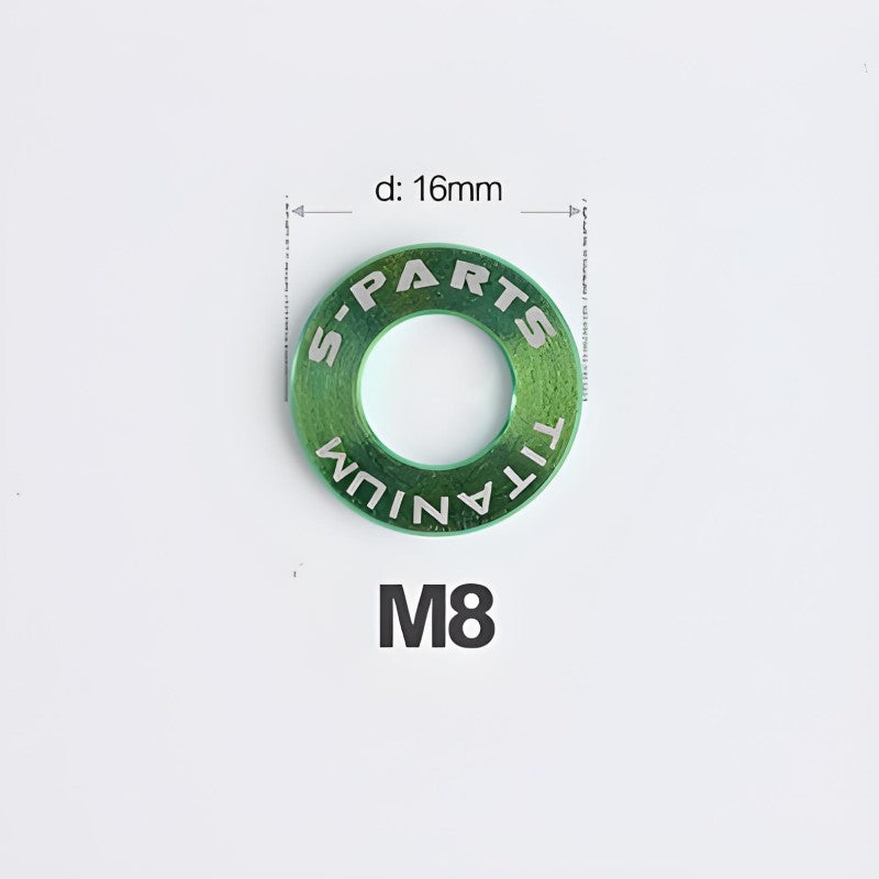 M6-M14 Titanium Washers for Motorcycle & Electric Scooters