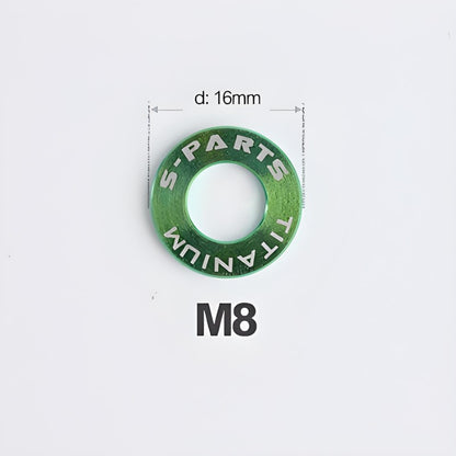 M6-M14 Titanium Washers for Motorcycle & Electric Scooters