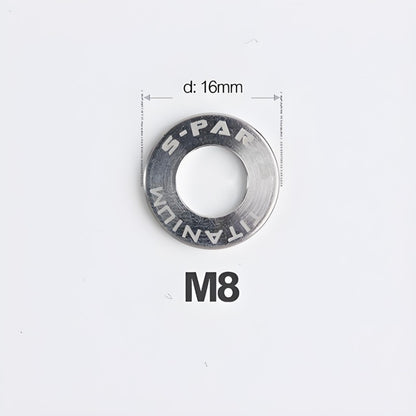 M6-M14 Titanium Washers for Motorcycle & Electric Scooters