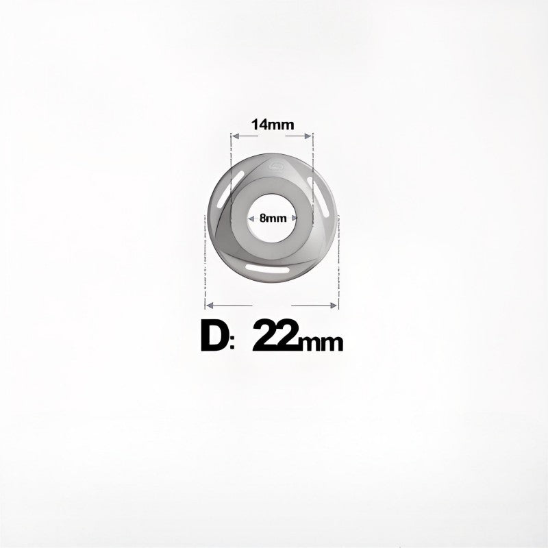 M6/M8/M10 Titanium Rotor Spacers for E-Scooter & Motorcycles