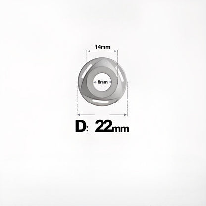 M6/M8/M10 Titanium Rotor Spacers for E-Scooter & Motorcycles