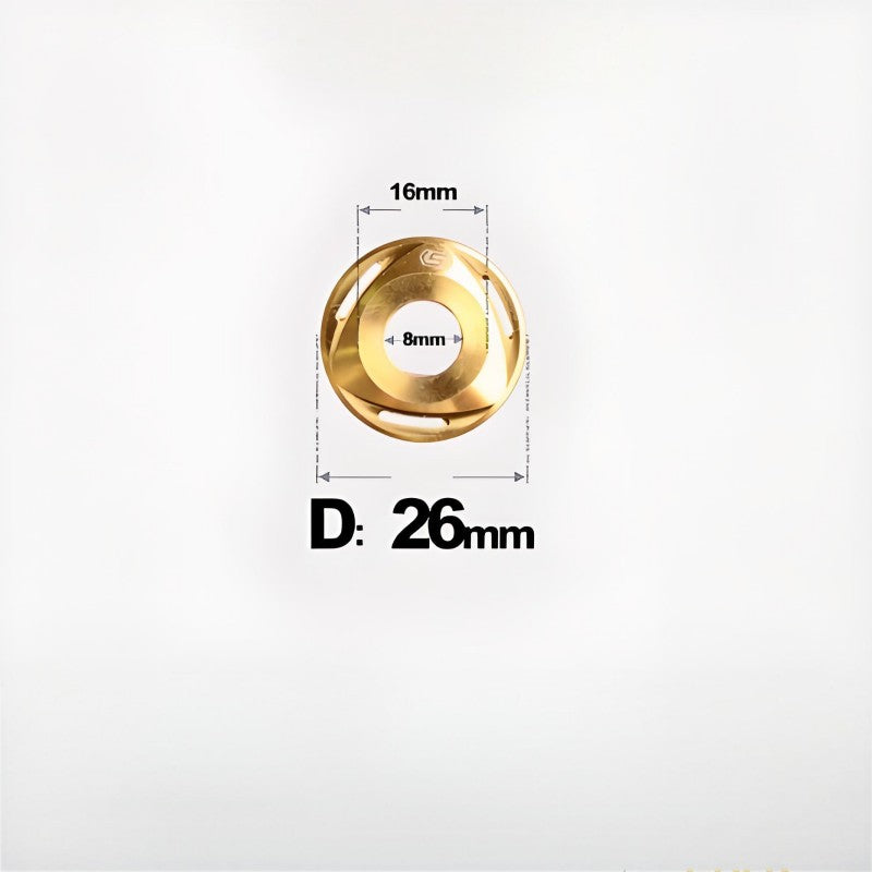 M6/M8/M10 Titanium Rotor Spacers for E-Scooter & Motorcycles