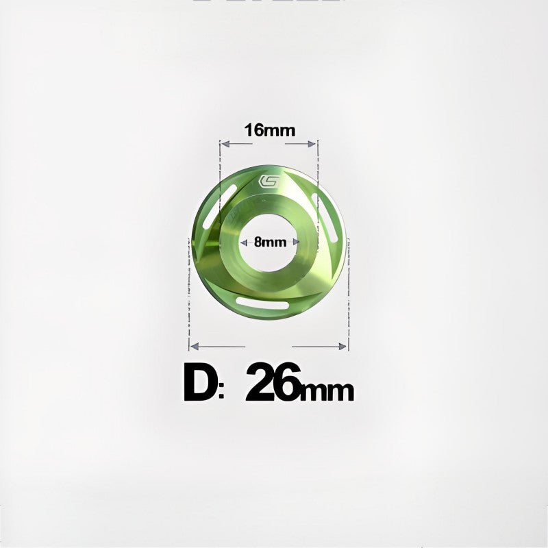 M6/M8/M10 Titanium Rotor Spacers for E-Scooter & Motorcycles