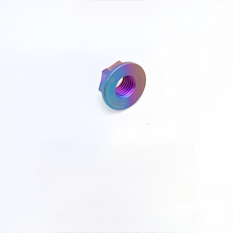 M5-12 Titanium Flange Nuts for Electric Scooters/Motorcycle